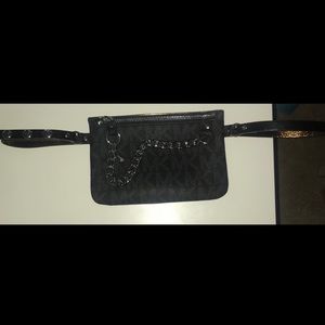 Michael Kor’s Silver Chain Fanny Pack